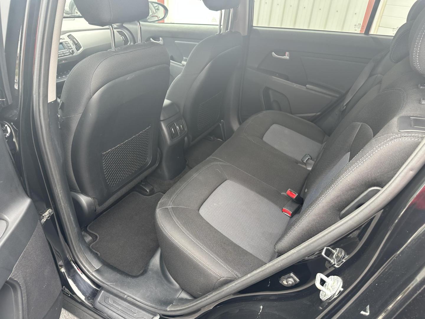 2015 Black Kia Sportage LX AWD (KNDPBCAC3F7) with an 2.4L V6 DOHC 24V engine, 6-Speed Automatic transmission, located at 8464 Route 219, Brockway, PA, 15824, (814) 265-1330, 41.226871, -78.780518 - Must see fresh local trade that was purchased from here and serviced. Very nice condition and well taken care of. Serviced, Pa-Inspected, and well taken care of. Well equipped with low miles. Hurry in this one won't last long at this price. - Photo#8
