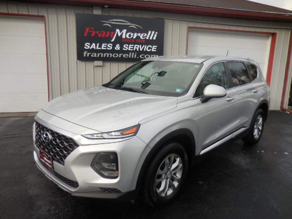 2019 Silver Hyundai Santa Fe SE 2.4 AWD (5NMS2CAD1KH) with an 2.4L L4 DOHC 16V engine, 8A transmission, located at 8464 Route 219, Brockway, PA, 15824, (814) 265-1330, 41.226871, -78.780518 - Photo #0