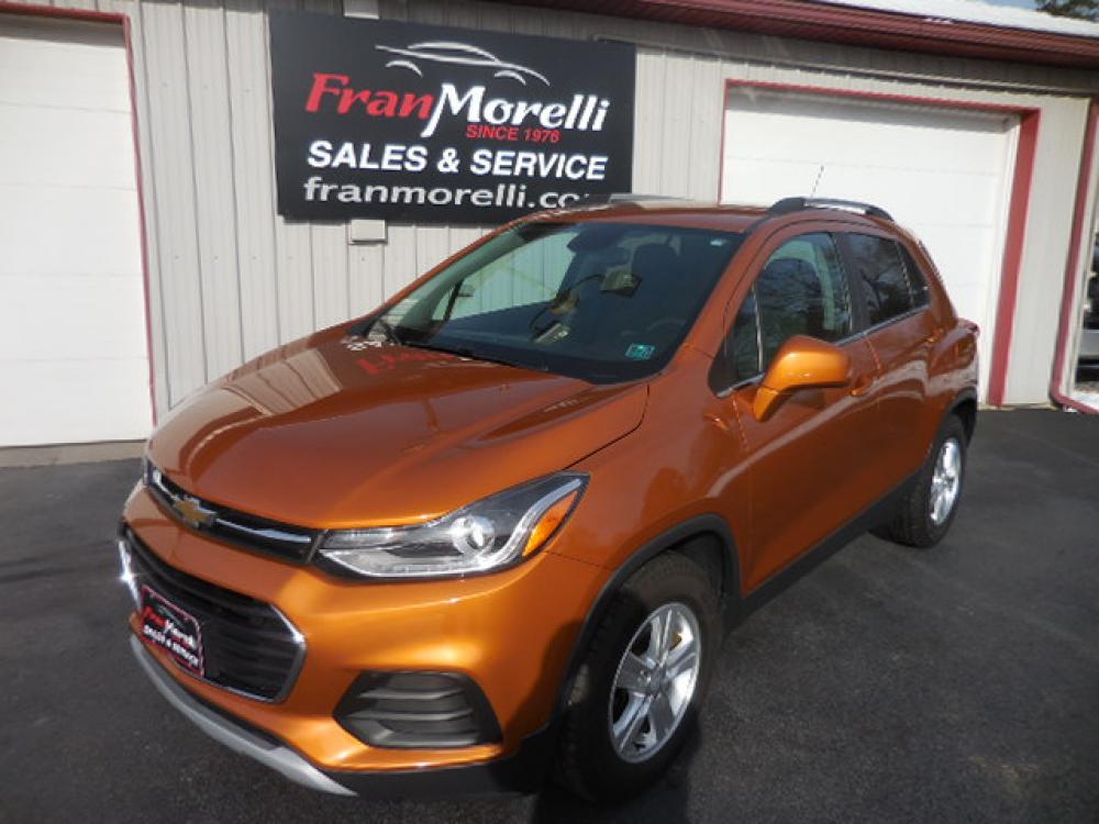 2017 Copper Chevrolet Trax LT FWD (3GNCJLSB9HL) with an 1.4L L4 DOHC 16V engine, 6A transmission, located at 8464 Route 219, Brockway, PA, 15824, (814) 265-1330, 41.226871, -78.780518 - Photo #0