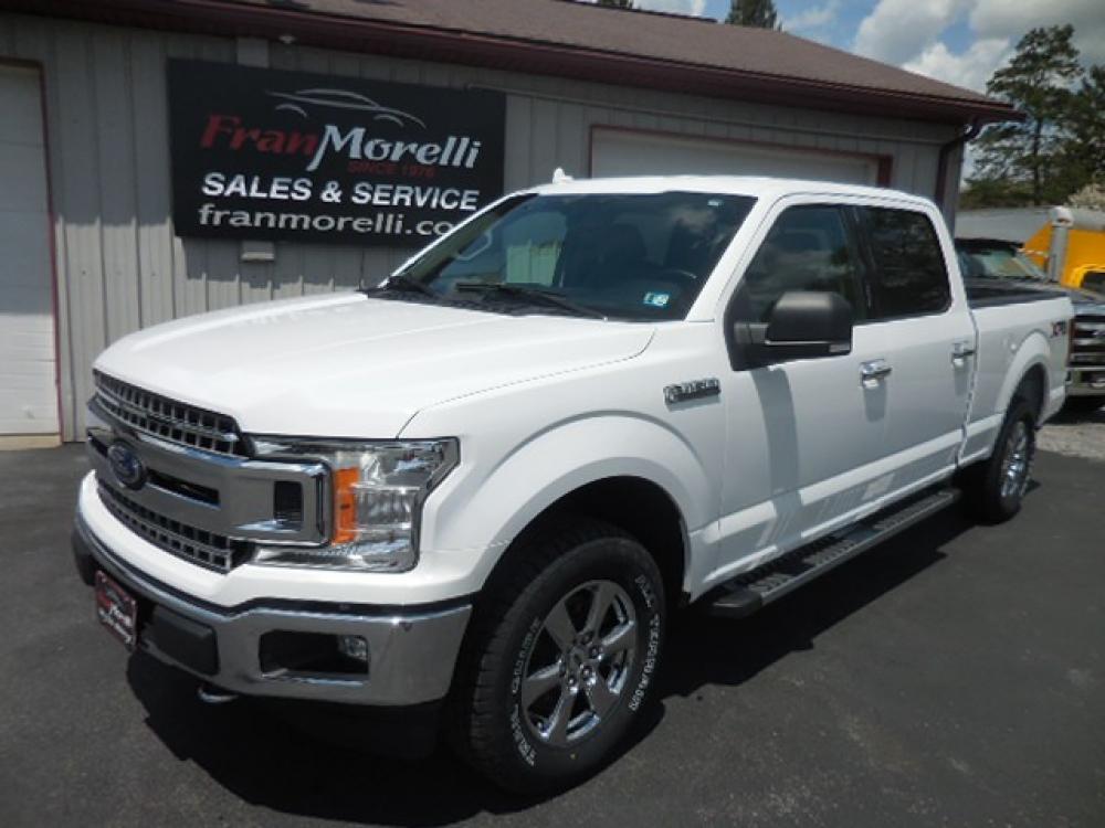 2018 White Ford F-150 XL SuperCrew 6.5-ft. Bed 4WD (1FTFW1E56JK) with an 5.0L V8 OHV 16V engine, 6A transmission, located at 8464 Route 219, Brockway, PA, 15824, (814) 265-1330, 41.226871, -78.780518 - Photo #0