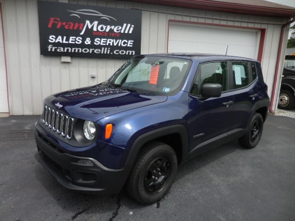 2018 Jeep Renegade Sport 4WD (ZACCJBABXJP) with an 2.4L L4 DOHC 16V engine, 6M transmission, located at 8464 Route 219, Brockway, PA, 15824, (814) 265-1330, 41.226871, -78.780518 - Super low miles on this clean 2018 Jeep Renegade Sport all wheel drive and well equipped. This Jeep is serviced, Pa-inspected, and comes with remaining factory warranty! 2 keys, air condition, power windows and locks, blacked out wheels and ONLY 24,000 miles. Hurry in this one won't last long. Locat - Photo #0
