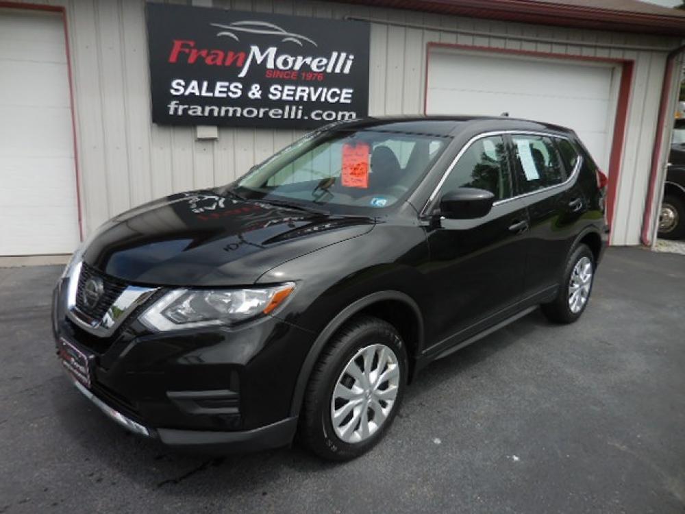 2018 Black Nissan Rogue S AWD (KNMAT2MV5JP) with an 2.5L L4 DOHC 16V engine, CVT transmission, located at 8464 Route 219, Brockway, PA, 15824, (814) 265-1330, 41.226871, -78.780518 - Clean, well taken care of 2018 Nissan Rogue S All Wheel Drive with 4 cylinder engine, air condition, power windows and locks, and ONLY 21,000 miles. This Nissan is serviced, Pa-inspected and comes with remaining factory warranty. Hurry in this one won't last long at this price. - Photo #0