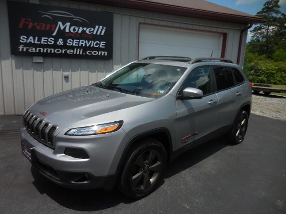 2016 Silver Jeep Cherokee Latitude 4WD (1C4PJMCB2GW) with an 2.4L L4 DOHC 16V engine, 9A transmission, located at 8464 Route 219, Brockway, PA, 15824, (814) 265-1330, 41.226871, -78.780518 - Photo #0