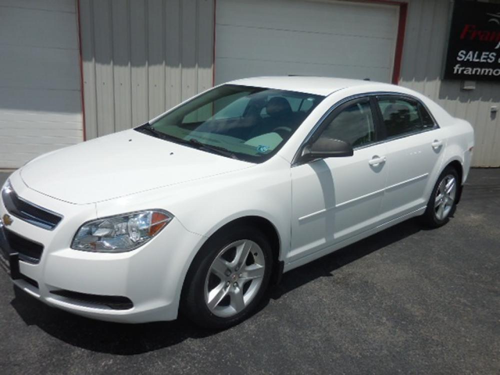 2012 White Chevrolet Malibu LS (1G1ZB5E01CF) with an 2.4L L4 DOHC 16V engine, 6-Speed Automatic transmission, located at 8464 Route 219, Brockway, PA, 15824, (814) 265-1330, 41.226871, -78.780518 - LOW MILES AND LOCAL CAR!! 2012 Chevrolet Malibu LS with 4 cylinder engine, air condition, power windows and locks, cloth interior, and ONLY 51,800 miles. This car is freshly inspected and very nice shape. - Photo #0