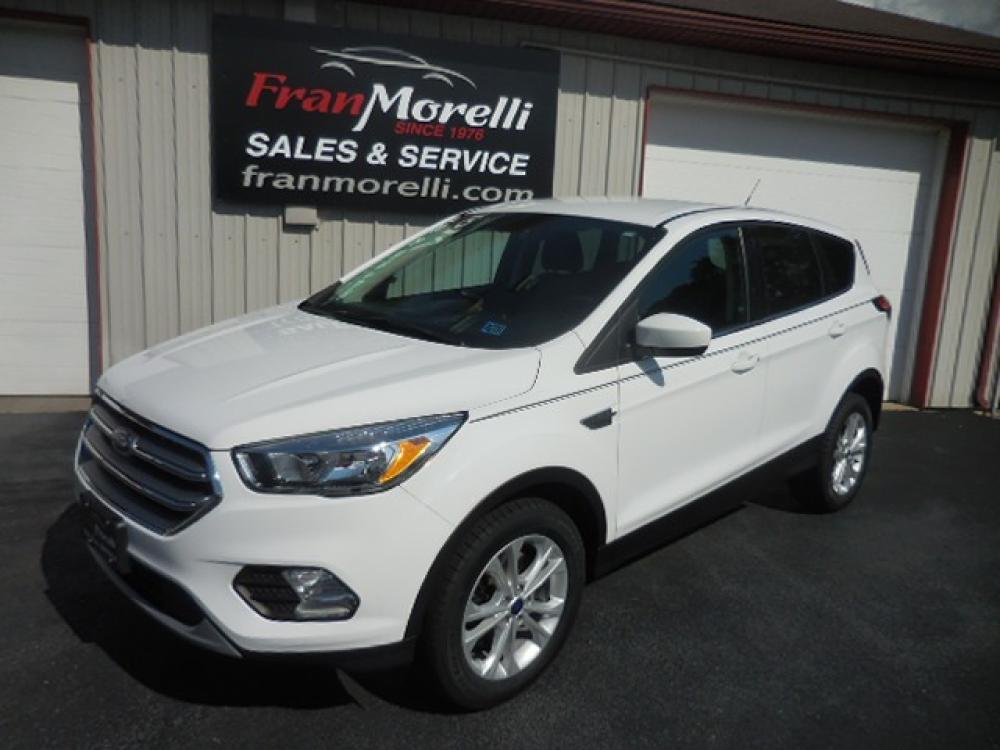 2017 White Ford Escape SE 4WD (1FMCU9GD6HU) with an 1.5L L4 DOHC 16V engine, 6A transmission, located at 8464 Route 219, Brockway, PA, 15824, (814) 265-1330, 41.226871, -78.780518 - Photo #0
