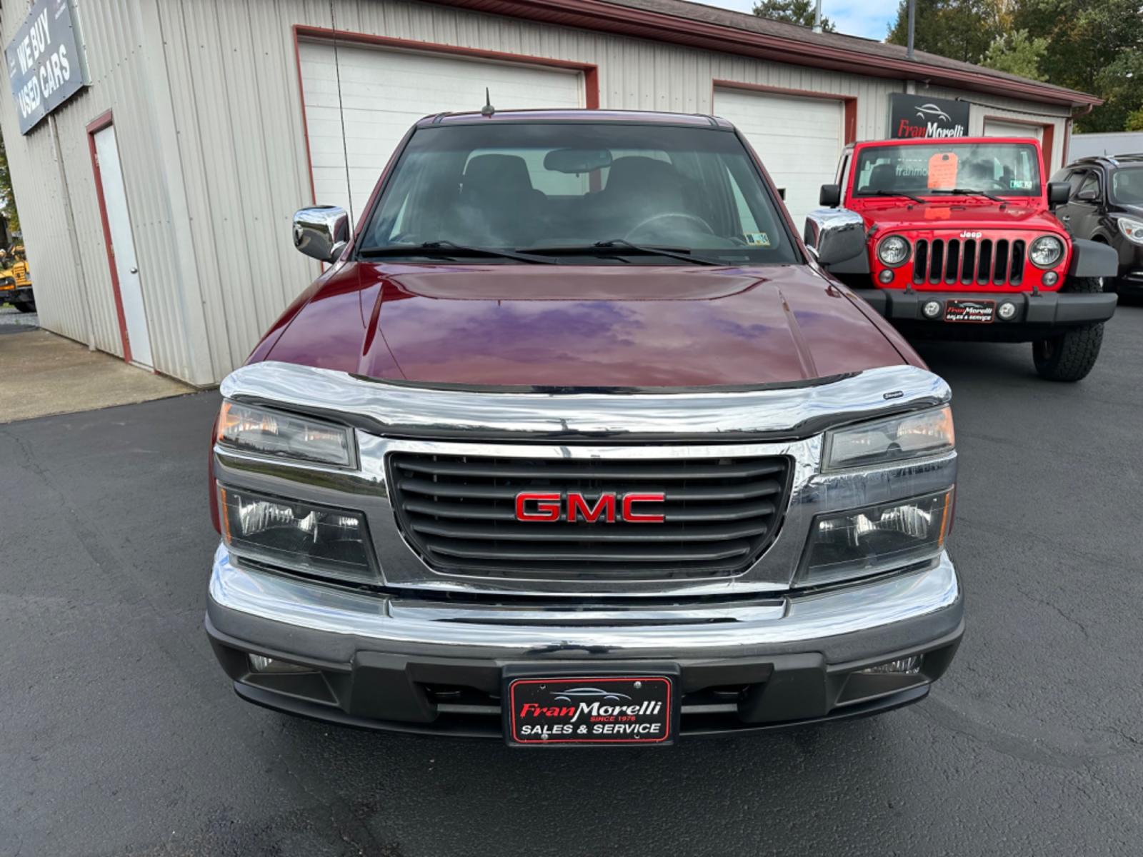 2010 Red GMC Canyon SLE-1 Crew Cab 4WD (1GTJTCDP9A8) with an 5.3L V8 OHV 16V engine, located at 8464 Route 219, Brockway, PA, 15824, (814) 265-1330, 41.226871, -78.780518 - MUST SEE TRUCK...WONT FIND ONE NICER FOR THE AGE!!! Pre owned 2010 GMC Canyon Crew Cab 4wd with V8..yes a V8 engine...air condition, power windows and locks, factory chrome alloys, running boards, bed cover/liner, hitch and much more. This used truck has ONLY 74000 miles. Serviced, Pa-Inspected, and - Photo #19