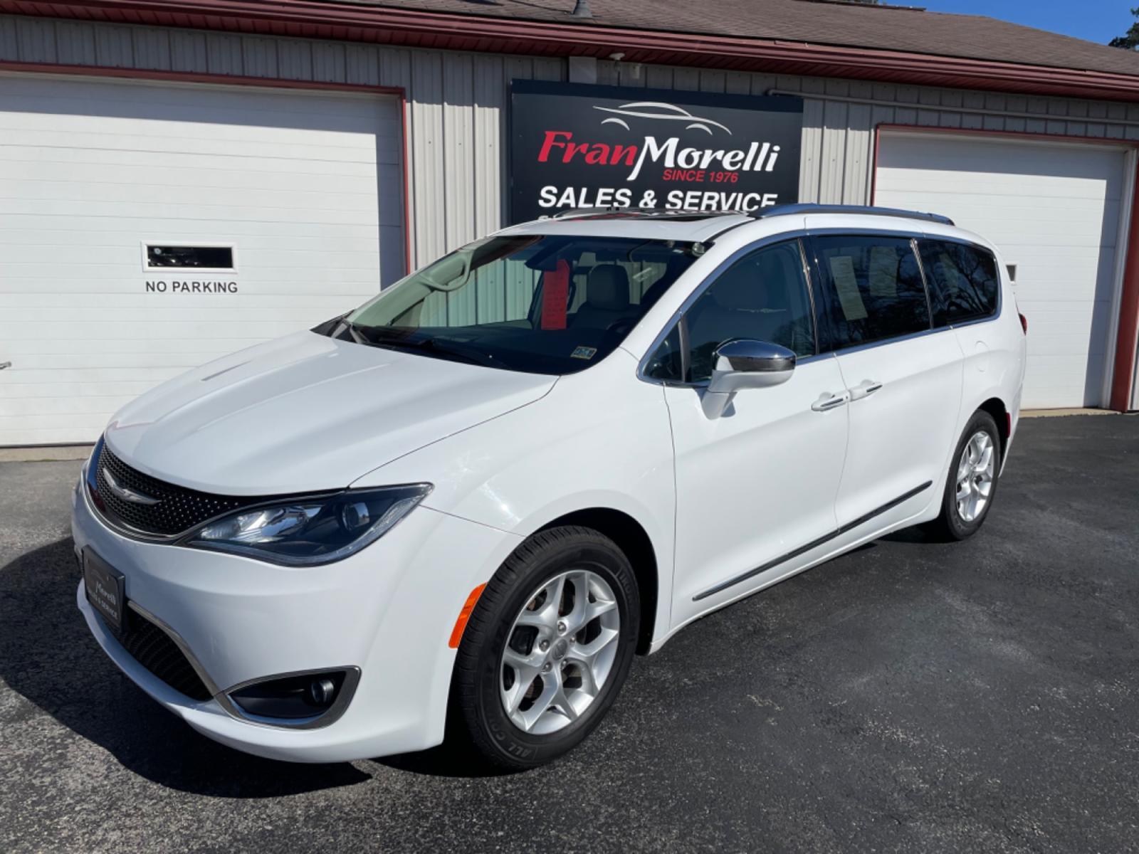 2020 White Chrysler Pacifica Limited (2C4RC1GG1LR) with an 3.6L V6 DOHC 24V engine, 9A transmission, located at 8464 Route 219, Brockway, PA, 15824, (814) 265-1330, 41.226871, -78.780518 - Hard to find vehicle and we have the right one! Stop in and see the Morelli boys today for this sharp looking 2020 Chrysler Pacifica Limited van well equipped and well taken care of! Well equipped with leather interior, front power/heated seats, captain chairs, rear a/c, power sunroof, power sliding - Photo #0