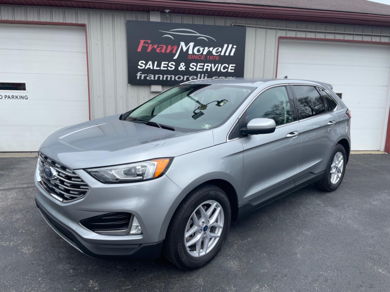 2021 Silver Ford Edge SEL AWD (2FMPK4J94MB) with an 2.0L L4 DOHC 16V engine, 6A transmission, located at 8464 Route 219, Brockway, PA, 15824, (814) 265-1330, 41.226871, -78.780518 - Good looking, well taken care of 2021 Ford Edge SEL AWD with leather interior, power front seats, air condition, power windows and locks, factory alloys and much more. Serviced, Pa-inspected, and comes with factory warranty. Great price on this Ford suv so hurry in before your too late. - Photo #0