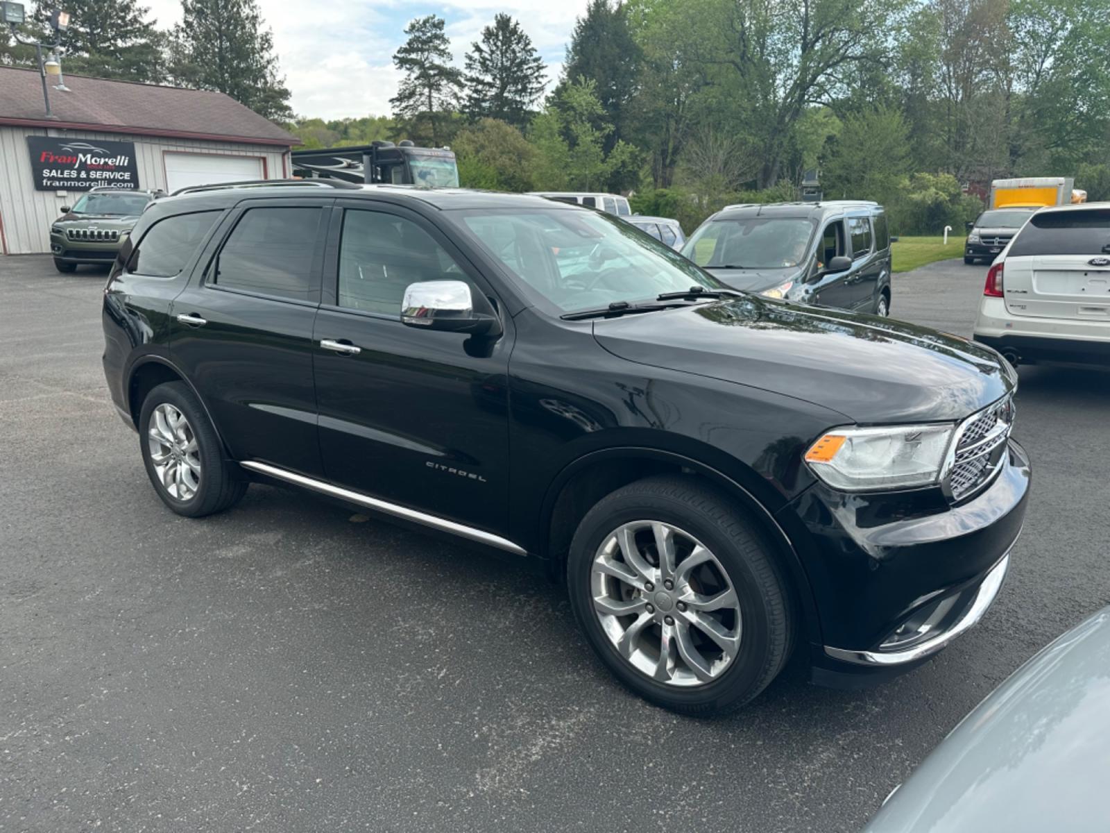 2017 Black Dodge Durango Citadel AWD (1C4RDJEG9HC) with an 3.6L V6 DOHC 24V engine, 8A transmission, located at 8464 Route 219, Brockway, PA, 15824, (814) 265-1330, 41.226871, -78.780518 - Sharp looking 2017 Dodge Durango Citael AWD with leather interior, power/heated front seats, sunroof, navigation, chrome alloys, 3rd row seating, rear a/c, and much more. Only 93000 miles. Serviced and Pa-Inspected for delivery. Save $$$ on the pre owned suv. - Photo #22