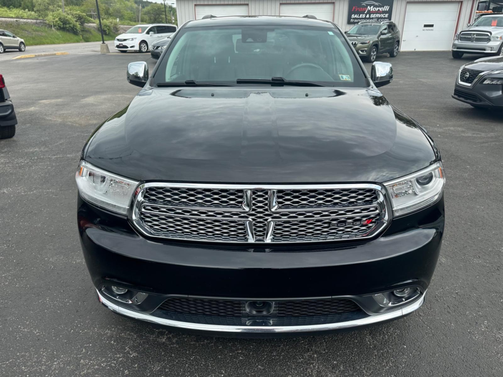 2017 Black Dodge Durango Citadel AWD (1C4RDJEG9HC) with an 3.6L V6 DOHC 24V engine, 8A transmission, located at 8464 Route 219, Brockway, PA, 15824, (814) 265-1330, 41.226871, -78.780518 - Sharp looking 2017 Dodge Durango Citael AWD with leather interior, power/heated front seats, sunroof, navigation, chrome alloys, 3rd row seating, rear a/c, and much more. Only 93000 miles. Serviced and Pa-Inspected for delivery. Save $$$ on the pre owned suv. - Photo #23