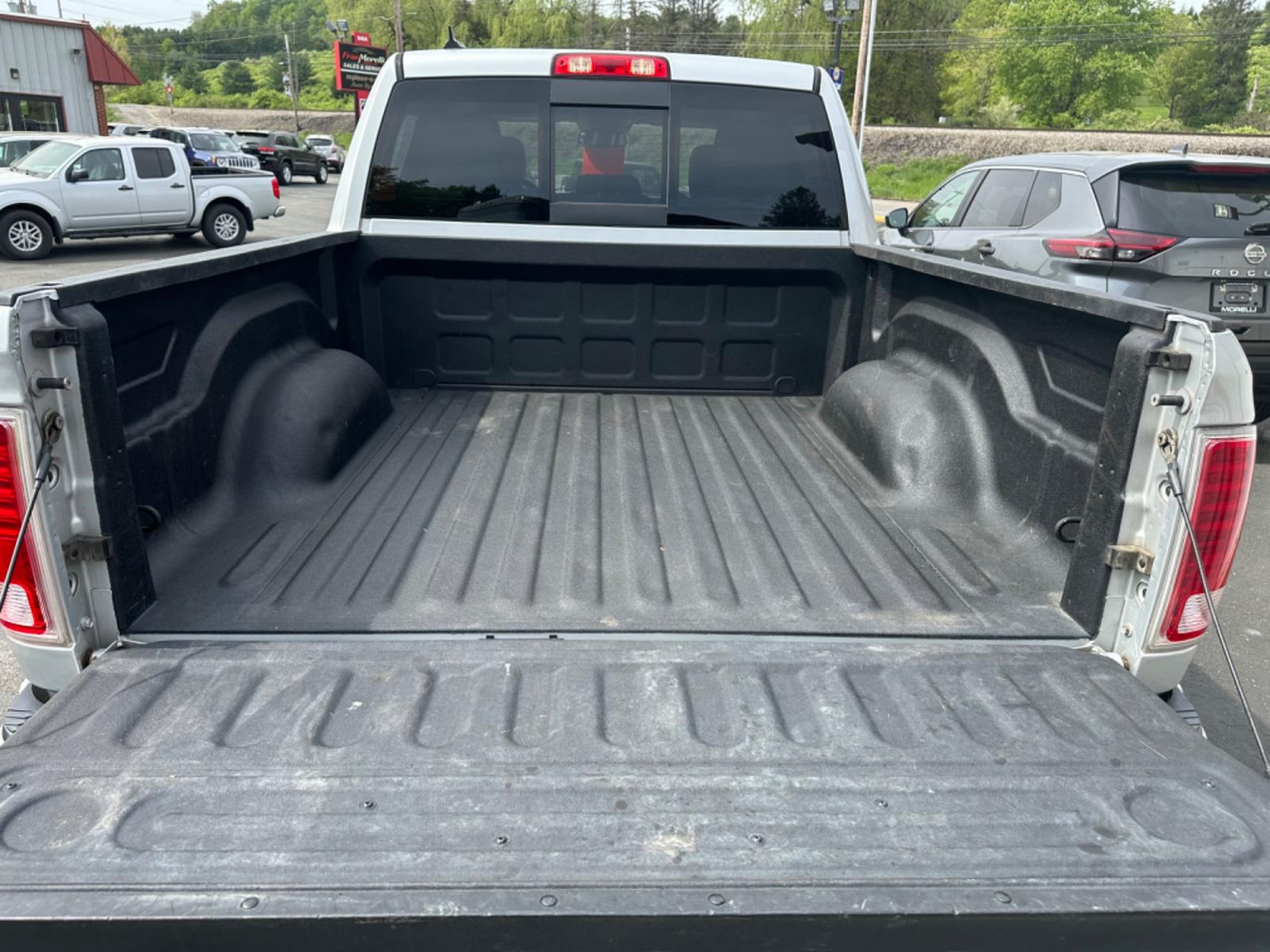 2014 Silver RAM 1500 Laramie Longhorn Edition Crew Cab SWB 4WD (\1C6RR7PT2E) with an 5.7L V8 OHV 16V engine, 6-Speed Automatic transmission, located at 8464 Route 219, Brockway, PA, 15824, (814) 265-1330, 41.226871, -78.780518 - Good looking and well taken care of 2014 Ram 1500 Crew Cab 4wd well equipped. Hemi engine, leather interior with heated/power seats, navigation, sunroof, hitch, and much more. ONLY 65000 miles and comes serviced. Marked well below retail value. - Photo #16