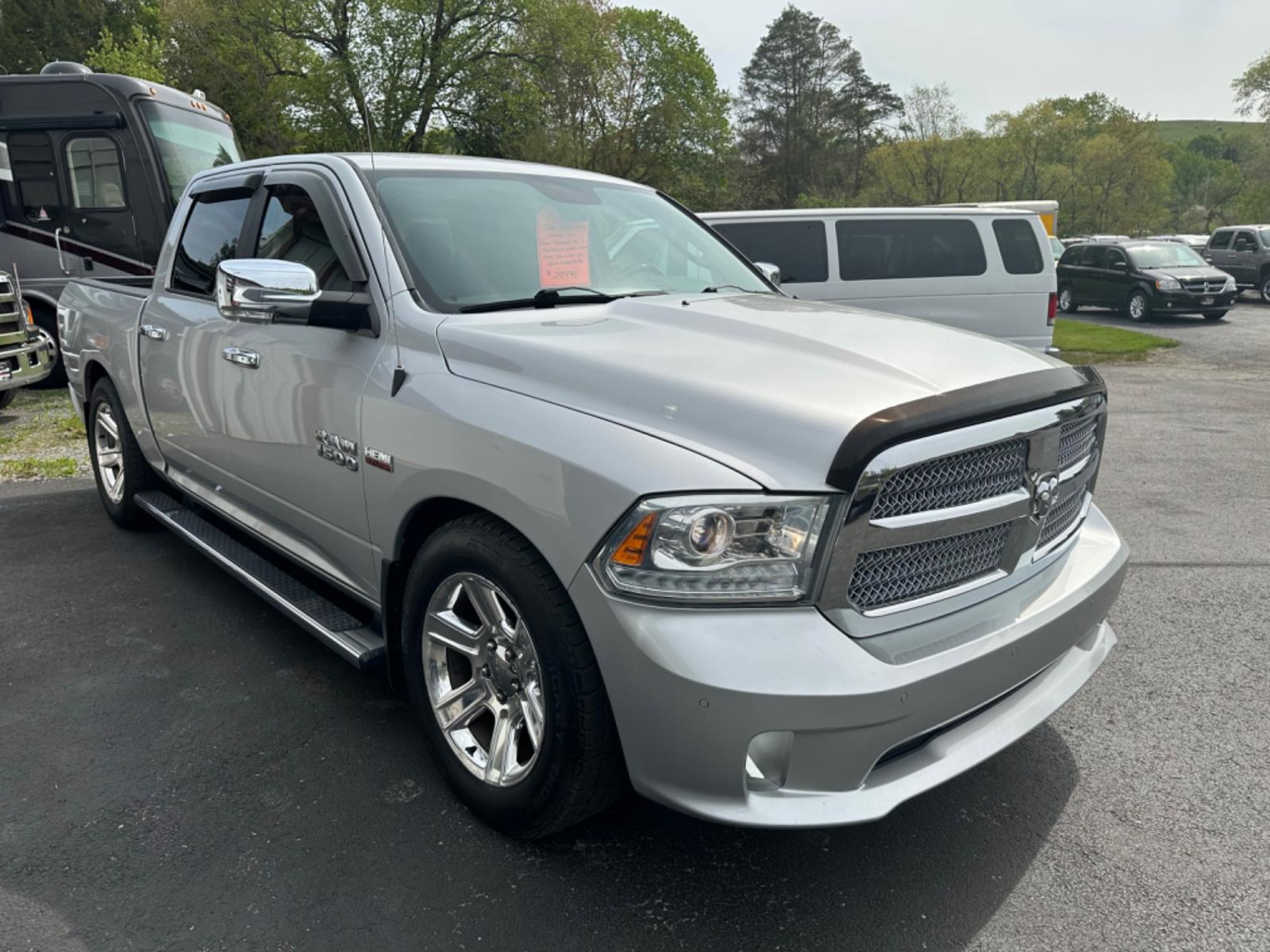 2014 Silver RAM 1500 Laramie Longhorn Edition Crew Cab SWB 4WD (\1C6RR7PT2E) with an 5.7L V8 OHV 16V engine, 6-Speed Automatic transmission, located at 8464 Route 219, Brockway, PA, 15824, (814) 265-1330, 41.226871, -78.780518 - Good looking and well taken care of 2014 Ram 1500 Crew Cab 4wd well equipped. Hemi engine, leather interior with heated/power seats, navigation, sunroof, hitch, and much more. ONLY 65000 miles and comes serviced. Marked well below retail value. - Photo #22