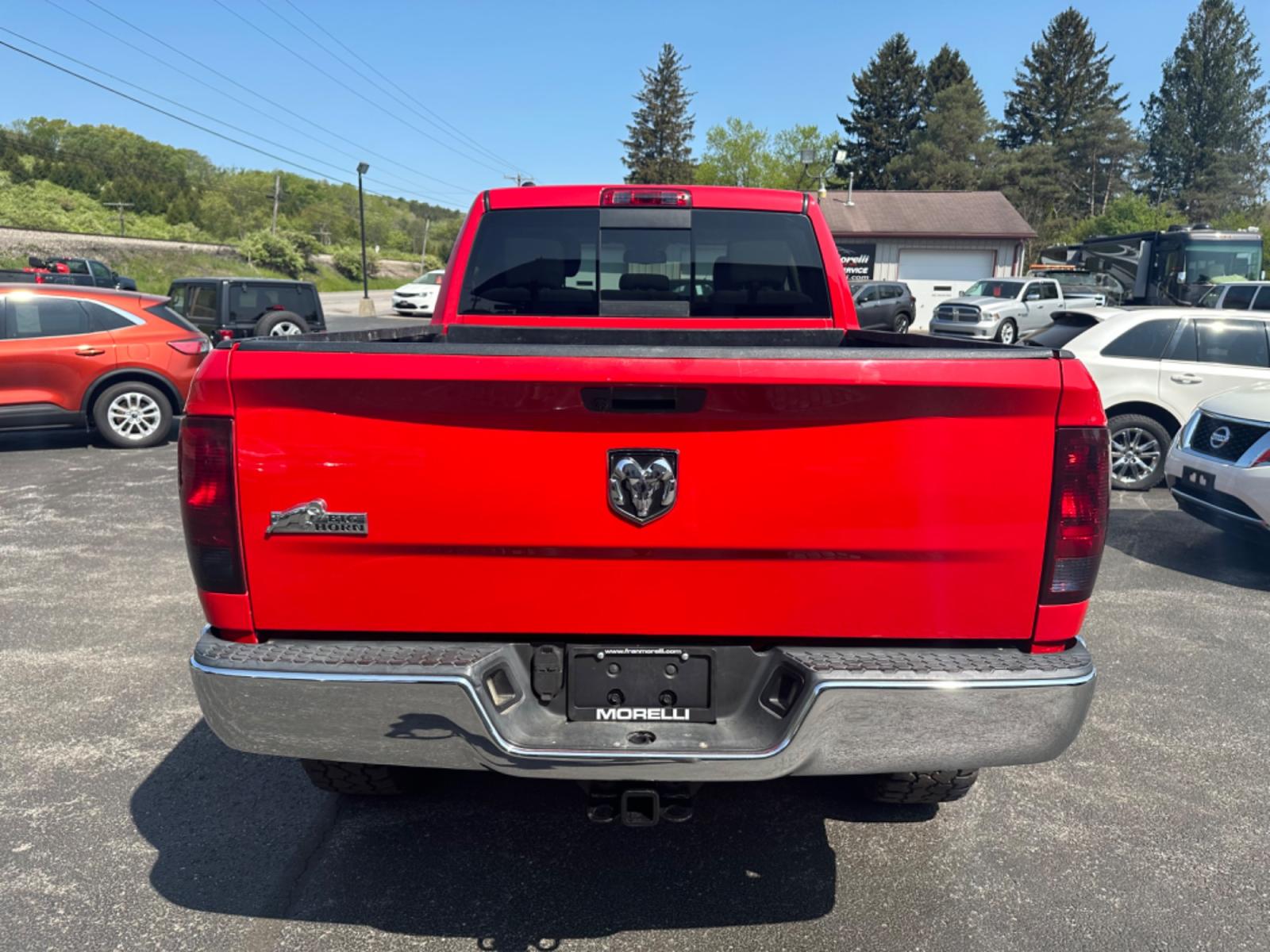 2013 Red RAM 1500 SLT Quad Cab 4WD (1C6RR7GT1DS) with an 5.7L V8 OHV 16V engine, 6-Speed Automatic transmission, located at 8464 Route 219, Brockway, PA, 15824, (814) 265-1330, 41.226871, -78.780518 - Must see truck!!! Stop in and check out this 2013 Ram 1500 Q/Cab 4wd tk with lift, well equipped, and serviced!! Serviced and ready to go! - Photo #10