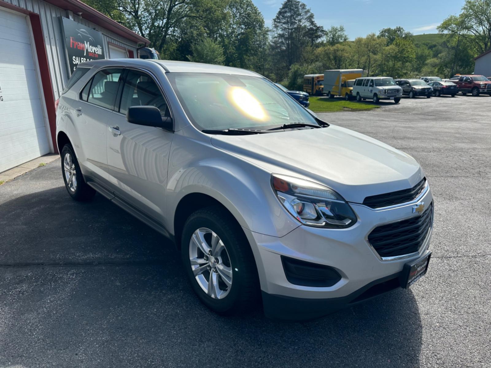 2016 Gray Chevrolet Equinox LS 2WD (2GNALBEK0G1) with an 2.4L L4 DOHC 16V FFV engine, 6A transmission, located at 8464 Route 219, Brockway, PA, 15824, (814) 265-1330, 41.226871, -78.780518 - Photo #16