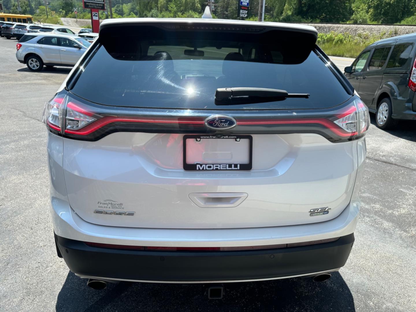 2016 White Ford Edge SEL AWD (2FMPK4J97GB) with an 2.0L L4 DOHC 16V engine, 6A transmission, located at 8464 Route 219, Brockway, PA, 15824, (814) 265-1330, 41.226871, -78.780518 - MUST SEE...CLEAN, WELL TAKEN CARE OF 2016 Ford Edge SEL AWD with leather interior, power/heated front seats, air condition, pano roof, navigation, and ONLY 45000 miles. This Ford suv is serviced, inspected, and comes with a warranty. - Photo#13