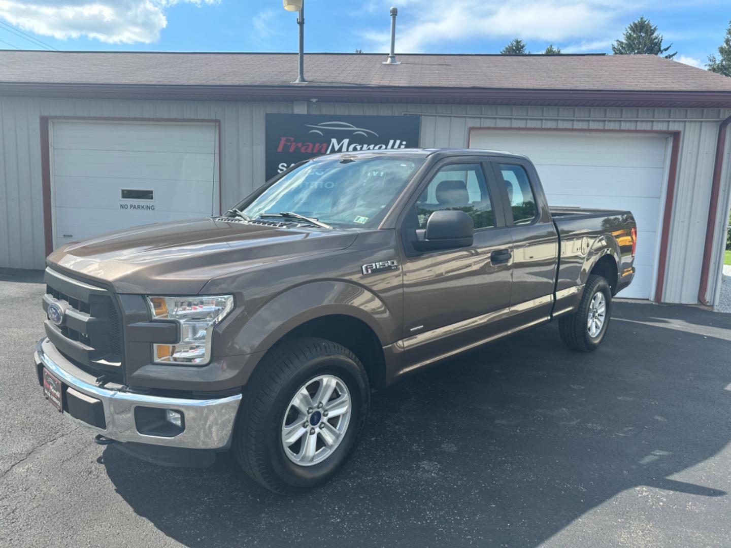 2015 Brown Ford F-150 Lariat SuperCab 6.5-ft. Bed 4WD (1FTEX1EP5FK) with an 2.7L V6 DOHC 24V engine, 6-Speed Automatic transmission, located at 8464 Route 219, Brockway, PA, 15824, (814) 265-1330, 41.226871, -78.780518 - Well taken care of 2015 Ford F150 Extended Cab 4x4 with V6 engine, air condition, power windows and locks, alloy wheels and much more. This truck is serviced and Pa-inspected and ready for you! Call the Morelli boys for your next vehicle. - Photo#0