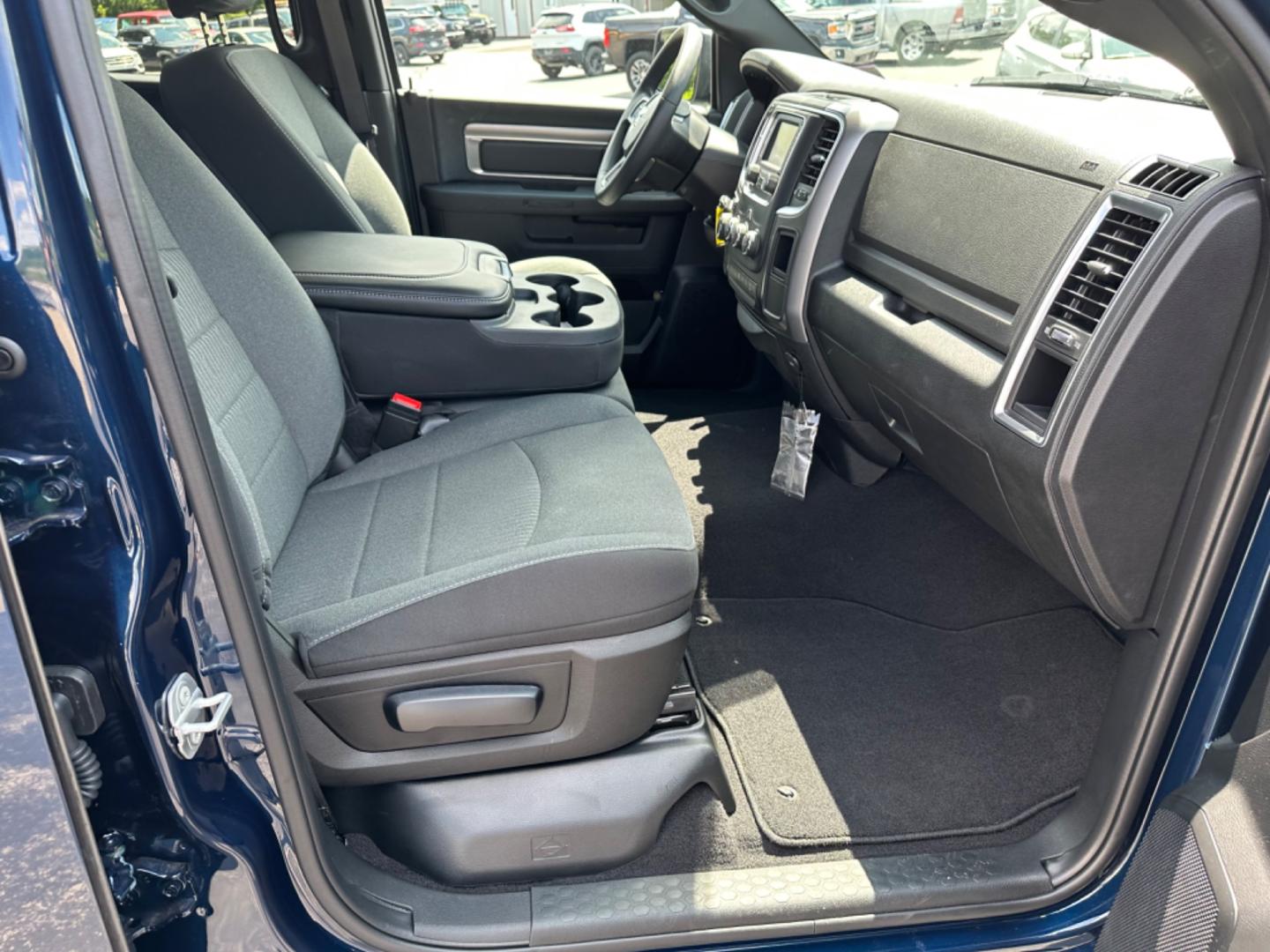 2022 Blue RAM 1500 SLT Quad Cab 4WD (1C6RR7GG3NS) with an 3.6L V6 DOHC 24V FFV engine, 8A transmission, located at 8464 Route 219, Brockway, PA, 15824, (814) 265-1330, 41.226871, -78.780518 - Local 1-owner with ONLY 1200 miles. Warlock package with 3.6/V6, air condition, power windows and locks, factory alloys, hitch, and next to new. Lots of factory remaining warranty. - Photo#15