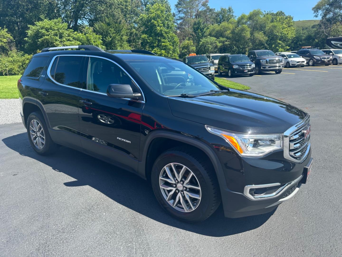 2019 Black GMC Acadia SLE-2 AWD (1GKKNSLSXKZ) with an 3.6L V6 DOHC 24V engine, 6A transmission, located at 8464 Route 219, Brockway, PA, 15824, (814) 265-1330, 41.226871, -78.780518 - Sharp looking 2019 GMC Acadia SLE All Wheel Drive with v6, air condition, power windows and locks, power/heated front seats, factory alloys, quad seating, rear a/c, 6-passenger and much more. ONLY 60,000 miles on this 1-owner GMC. Stop and see the Morelli boys for your next car purchase. Servficed a - Photo#21