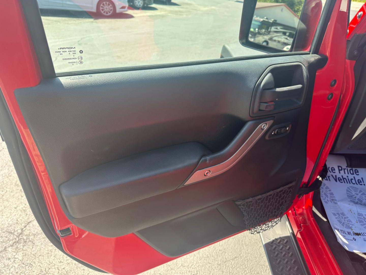 2015 Red Jeep Wrangler Sport 4WD (1C4AJWAG3FL) with an 3.6L V6 DOHC 24V FFV engine, located at 8464 Route 219, Brockway, PA, 15824, (814) 265-1330, 41.226871, -78.780518 - Super clean 2015 Jeep Wrangler Sport 4wd 2door with hard top, V6, automatic, air condition, power windows and locks, and alloys. This Jeep is serviced and ready to go. - Photo#5