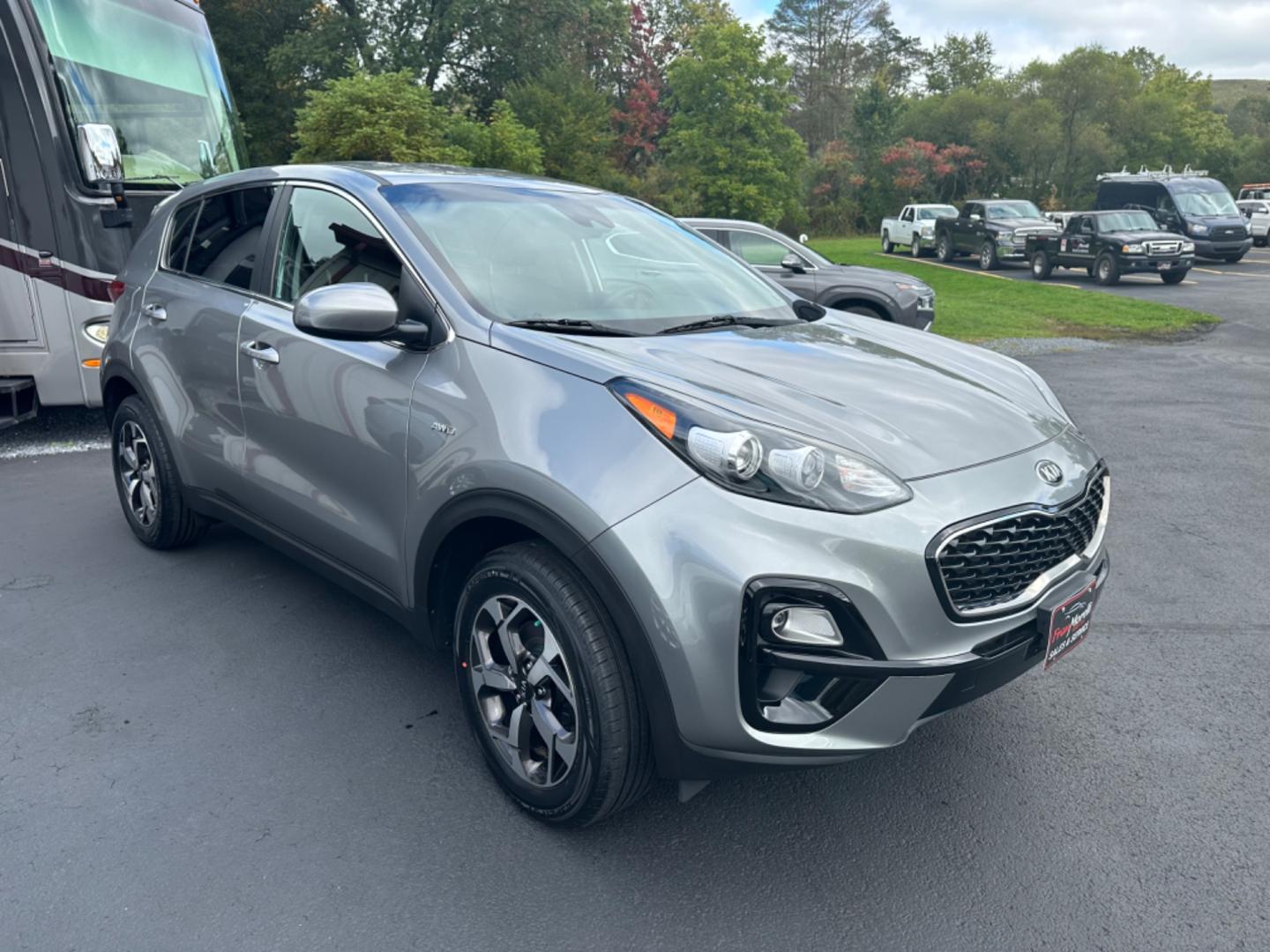 2020 Gray Kia Sportage LX AWD (KNDPMCAC4L7) with an 2.4L V6 DOHC 24V engine, 6A transmission, located at 8464 Route 219, Brockway, PA, 15824, (814) 265-1330, 41.226871, -78.780518 - Good looking 1-owner Kia Sportage LX 4wd...with 4 cylinder engine, air condition, power windows and locks, factory alloys and ONLY 40,000 miles. This Kia is serviced and comes with a 1 year warranty. - Photo#19