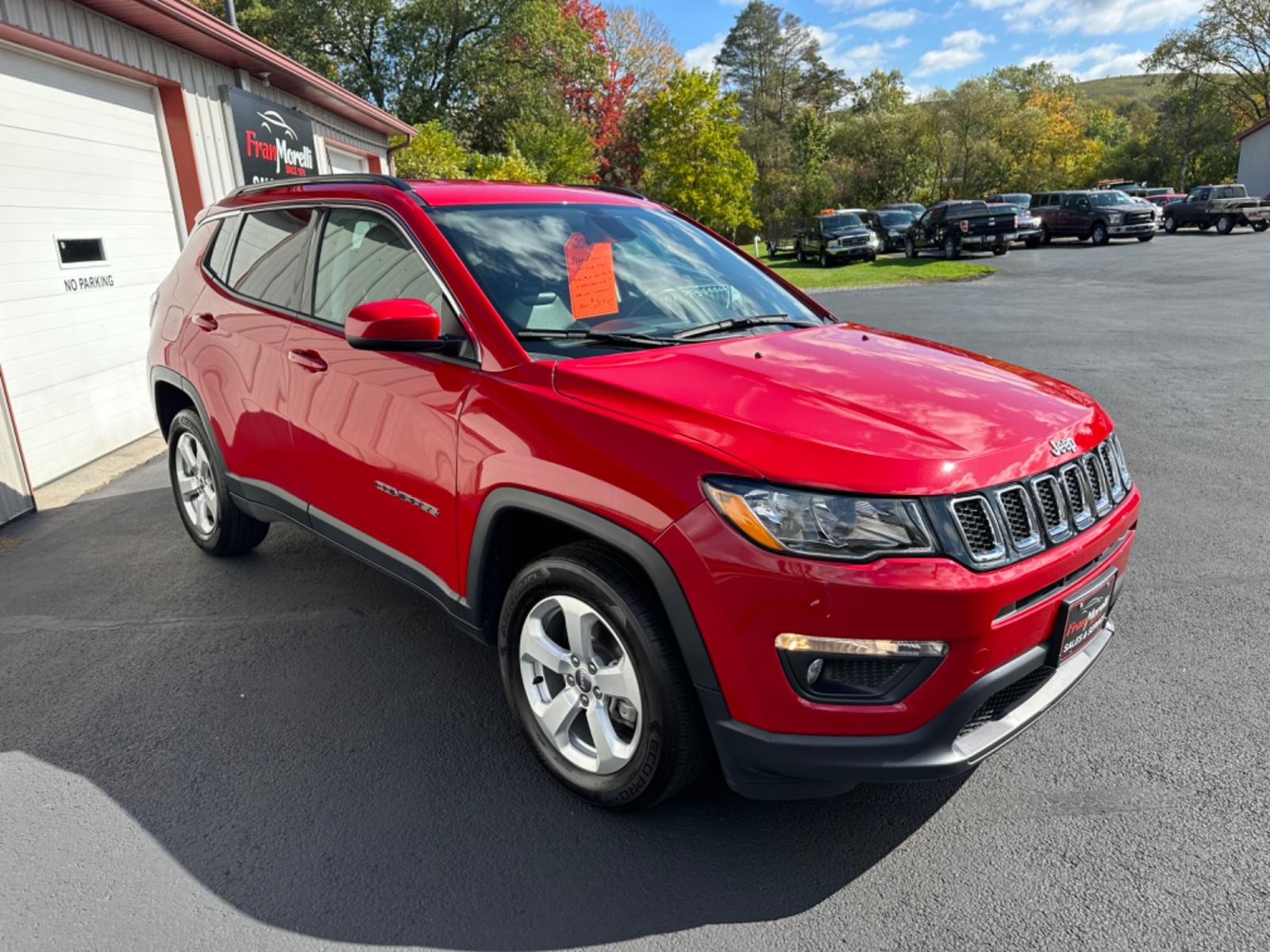 2020 Red Jeep Compass Latitude 4WD (3C4NJDBB0LT) with an 2.4L L4 DOHC 16V engine, located at 8464 Route 219, Brockway, PA, 15824, (814) 265-1330, 41.226871, -78.780518 - Good looking 1-owner 2020 Jeep Compass Latitude 4wd well equipped and in very nice shape. Serviced, Pa-inspected, and comes with warranty. This Jeep is equipped with 4 cylinder engine, air condition, power windows and locks, factory wheels and ONLY 22000 miles. Hurry in this won't last long. - Photo #23