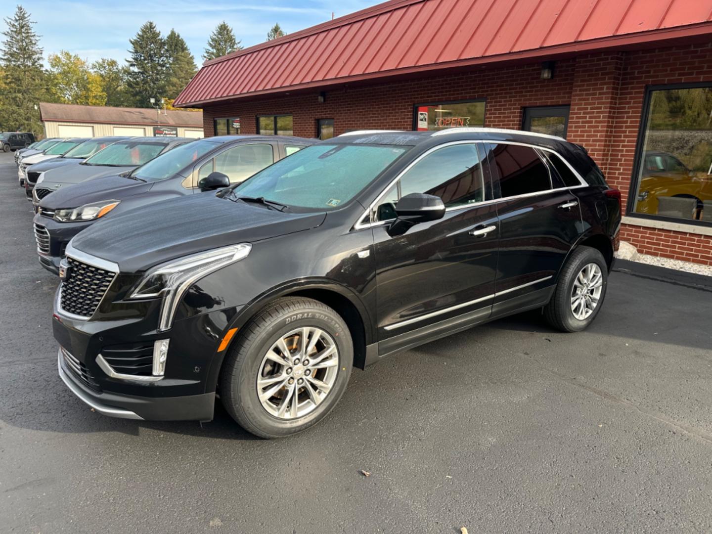 2020 Black Cadillac XT5 Luxury AWD (1GYKNDRS5LZ) with an 3.6L V6 DOHC 24V engine, 8A transmission, located at 8464 Route 219, Brockway, PA, 15824, (814) 265-1330, 41.226871, -78.780518 - ONE SHARP CAR! Stop in and check out this pre owned 2020 Cadillac XT5 Premium luxury All wheel drive well equipped and serviced. Pano roof, navigation, heated/power front seats, factory premium alloys and only 48000 miles. This Cadillac suv is serviced and comes with a warranty. Brand new tires. Pri - Photo#0