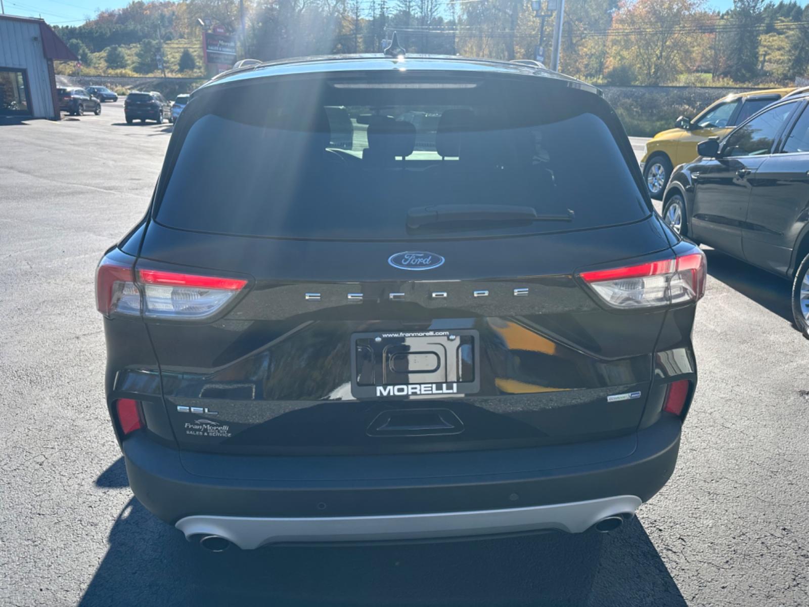 2020 Black Ford Escape SEL AWD (1FMCU9H69LU) with an 1.5L L3 engine, 6A transmission, located at 8464 Route 219, Brockway, PA, 15824, (814) 265-1330, 41.226871, -78.780518 - Good looking pre owned 2020 Ford Escape SEL 4wd with leather interior, power/heated front seats, air condition, power windows and locks, factory alloys, big screen radio with back up camera and ONLY 37000 miles. Serviced and comes with remaining factory warranty. - Photo #10
