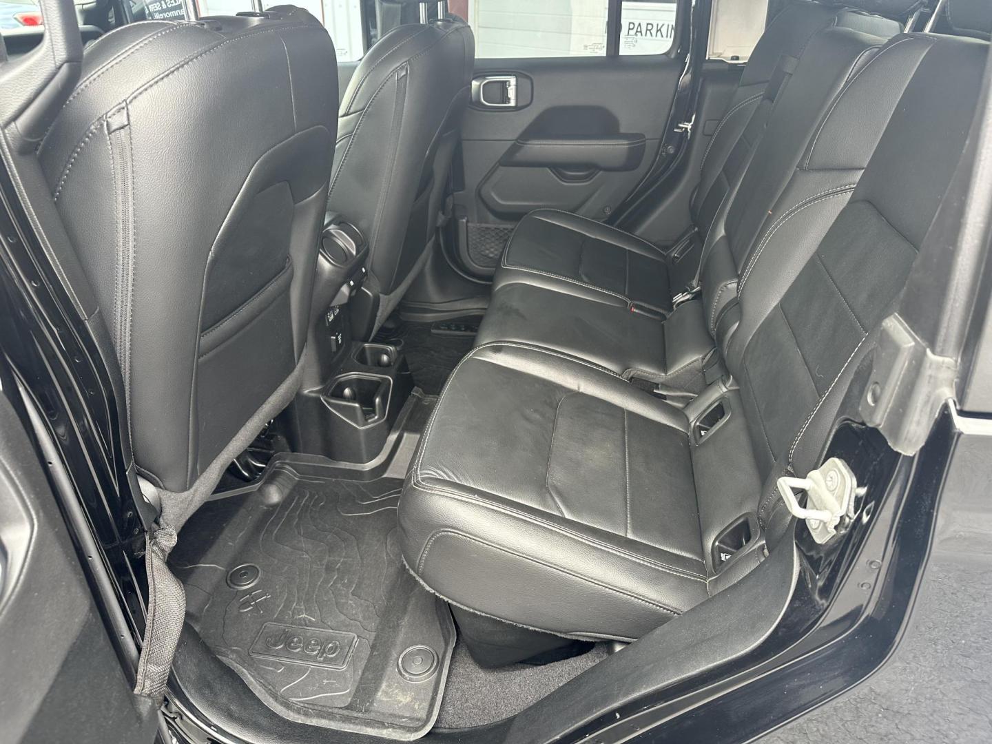 2020 Black Jeep Gladiator (1C6HJTFG9LL) with an 6 engine, automatic transmission, located at 8464 Route 219, Brockway, PA, 15824, (814) 265-1330, 41.226871, -78.780518 - Good looking pre owned 2020 Jeep Gladiator Overland with 4wd, leather interior with heated front seats, hard top, factory alloys, navigation, and much more. ONLY 46800 miles on this Jeep truck. Comes serviced and warranty. Save $$$$ now on this used Gladiator. - Photo#9