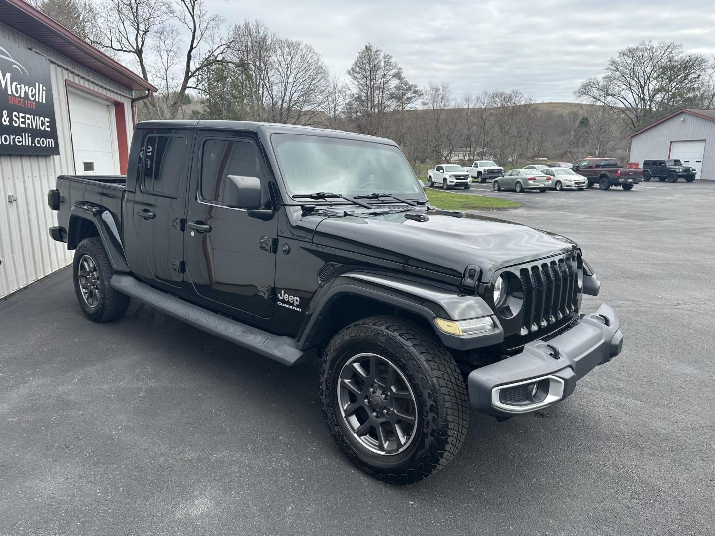 2020 Black Jeep Gladiator (1C6HJTFG9LL) with an 6 engine, automatic transmission, located at 8464 Route 219, Brockway, PA, 15824, (814) 265-1330, 41.226871, -78.780518 - Good looking pre owned 2020 Jeep Gladiator Overland with 4wd, leather interior with heated front seats, hard top, factory alloys, navigation, and much more. ONLY 46800 miles on this Jeep truck. Comes serviced and warranty. Save $$$$ now on this used Gladiator. - Photo#20