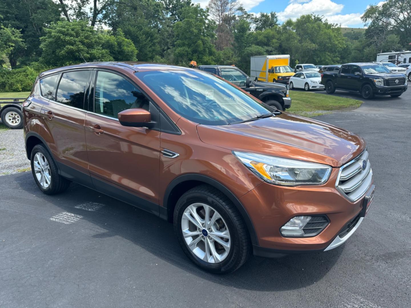 2017 DK RED Ford Escape (1FMCU9GD8HU) with an 4 engine, automatic transmission, located at 8464 Route 219, Brockway, PA, 15824, (814) 265-1330, 41.226871, -78.780518 - Great price on this pre owned 2017 Ford Escape Se 4wd with 4 cylinder engine, air condition, power windows and locks, power/heated front seats, factory alloys and much more. This Ford is serviced and ready to go. - Photo#17