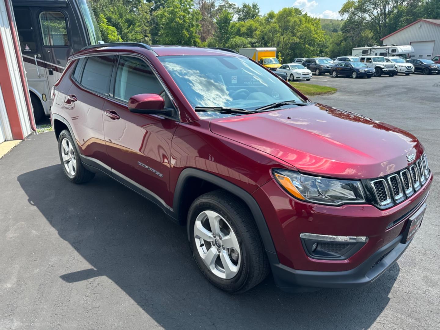 2021 Red Jeep Compass (3C4NJDBBXMT) with an 4 engine, automatic transmission, located at 8464 Route 219, Brockway, PA, 15824, (814) 265-1330, 41.226871, -78.780518 - Very clean, well taken care of 2021 Jeep Compass Latitude pkg with 4-wheel drive, air condition, power windows and locks, factory alloys and ONLY 14,600 miles. This Jeep is serviced, detailed and comes with a warranty. Priced to sell, this one won't last long. - Photo#22