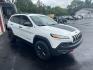 2017 White Jeep Cherokee Trailhawk 4WD (1C4PJMBS2HW) with an 3.2L V6 DOHC 24V engine, 9A transmission, located at 8464 Route 219, Brockway, PA, 15824, (814) 265-1330, 41.226871, -78.780518 - Fresh local trade in with lots of equipment and well taken care of. 2017 Jeep Cherokee Trailhawk 4wd with V6, air condition, power options, factory alloys and much more. Low miles, serviced, and ready to go. - Photo#17