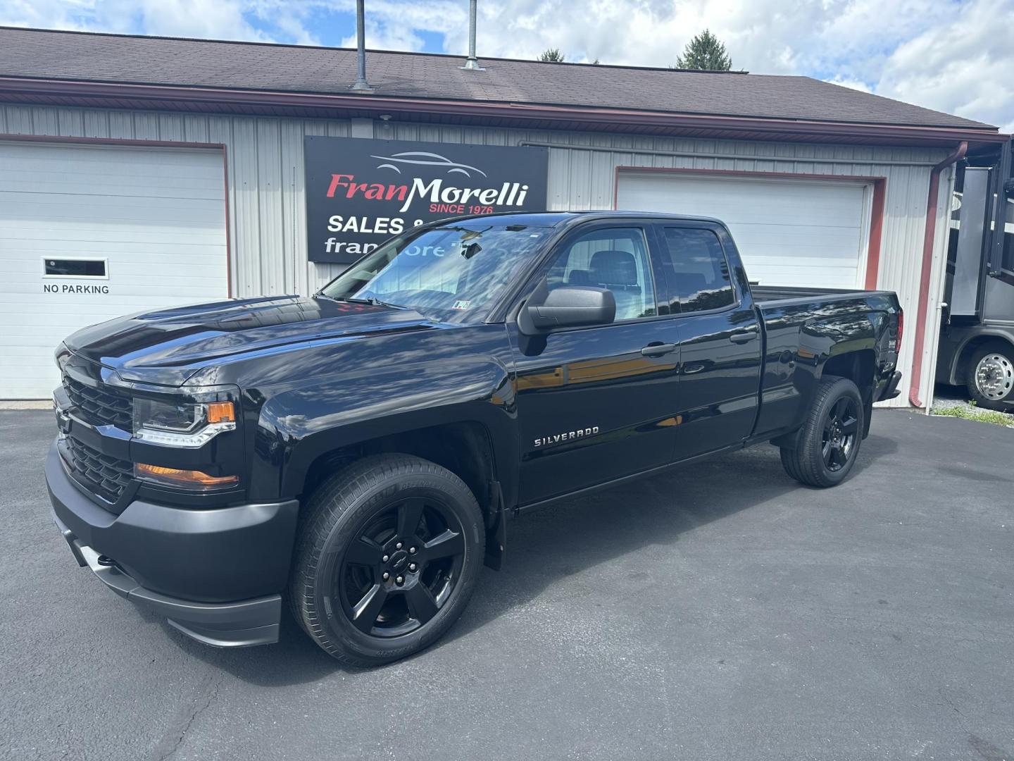 2016 Black Chevrolet Silverado 1500 Work Truck Double Cab 4WD (1GCVKNEC7GZ) with an 5.3L V8 OHV 16V engine, 6A transmission, located at 8464 Route 219, Brockway, PA, 15824, (814) 265-1330, 41.226871, -78.780518 - VERY LOW MILEAGED 2016 CHEV 1500 D-CAB 4WD TRUCK with V8, air condition, and much more. Only 56000 miles on this pre owned truck. Serviced up and ready to go. - Photo#0