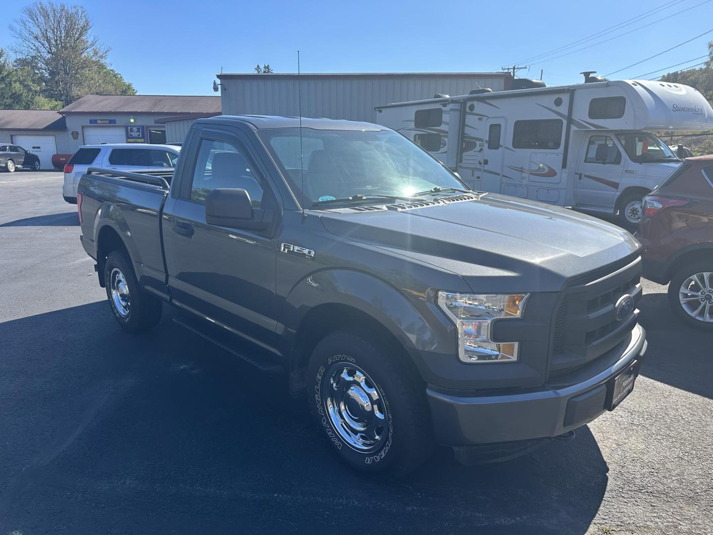 2016 Gray Ford F-150 XL 6.5-ft. Bed 2WD (1FTMF1E85GF) with an 3.5L V6 DOHC 24V engine, 6A transmission, located at 8464 Route 219, Brockway, PA, 15824, (814) 265-1330, 41.226871, -78.780518 - Good looking truck with low miles and very nice shape. V6 engine, automatic, air condition, and short bed. Serviced up and ready to go. - Photo#16