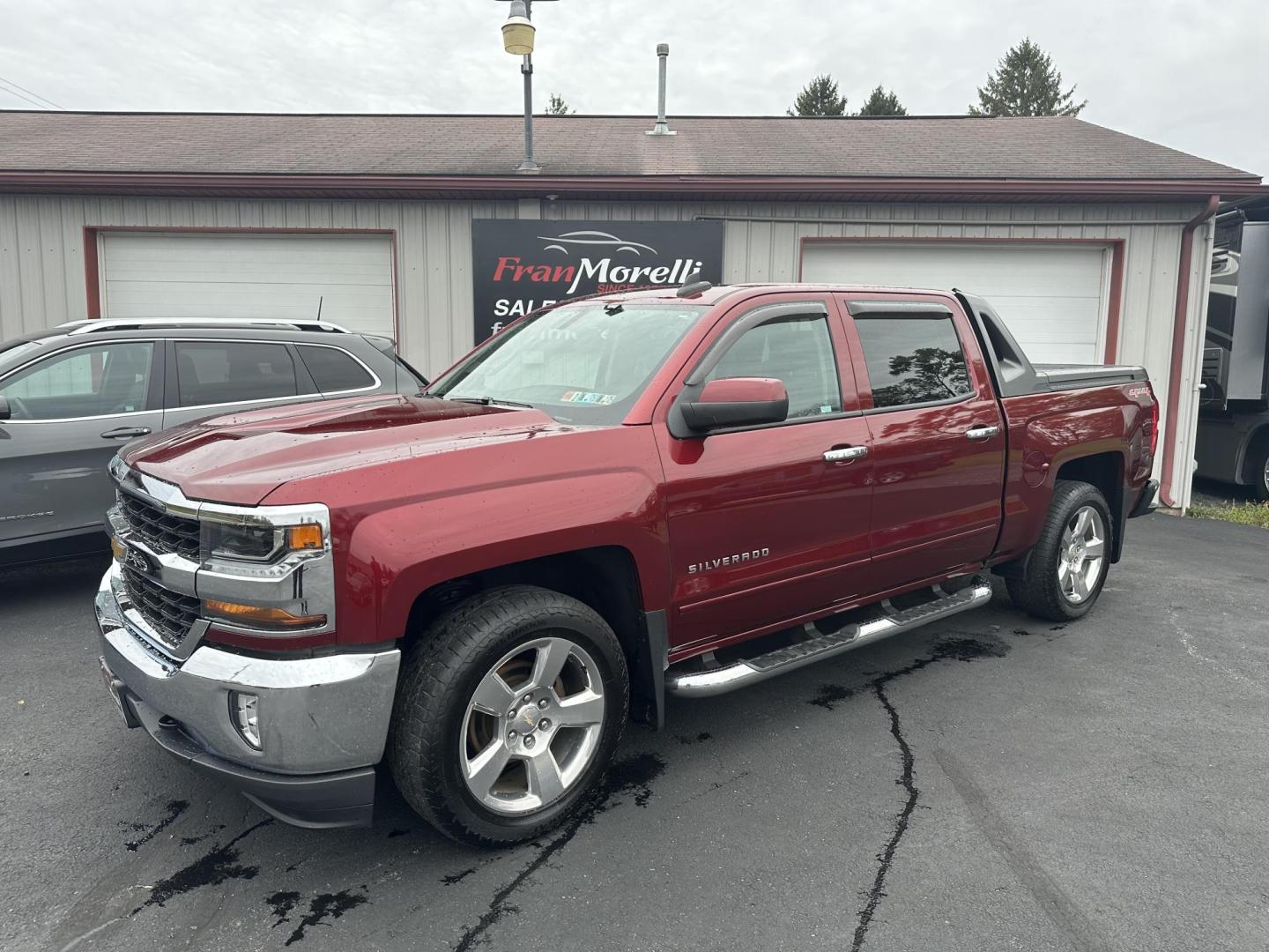 2017 Red Chevrolet Silverado 1500 LT Crew Cab 4WD (3GCUKREC5HG) with an 5.3L V8 OHV 16V engine, 6A transmission, located at 8464 Route 219, Brockway, PA, 15824, (814) 265-1330, 41.226871, -78.780518 - Sharp 2017 Chevrolet 1500 Crew cab LT 4wd with lots of extras. This Chevy truck is well equipped and extremely nice. Serviced up and ready to go. - Photo#0