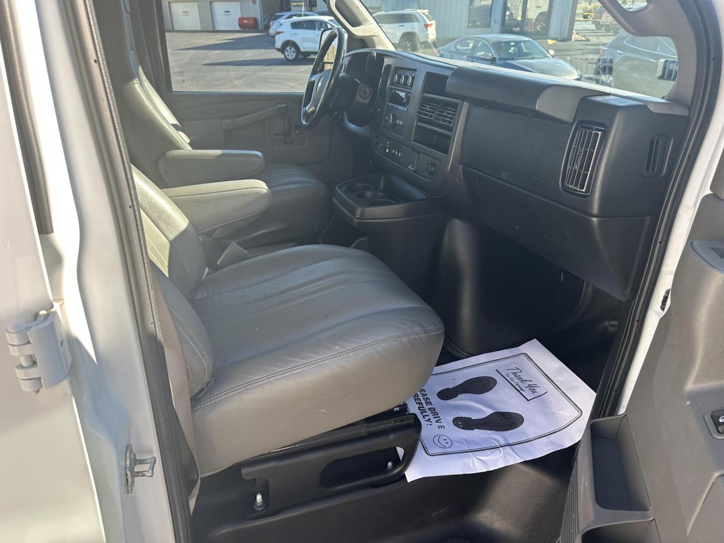 2018 White Chevrolet Express 2500 Cargo (1GCWGAFP1J1) with an 4.3L V6 engine, 6A transmission, located at 8464 Route 219, Brockway, PA, 15824, (814) 265-1330, 41.226871, -78.780518 - Must see 2018 Chev G2500 Cargo van with inside bins and racks. Air condition, power windows and locks, and much more. This van was well taken care of. Serviced up and ready to go. - Photo#16