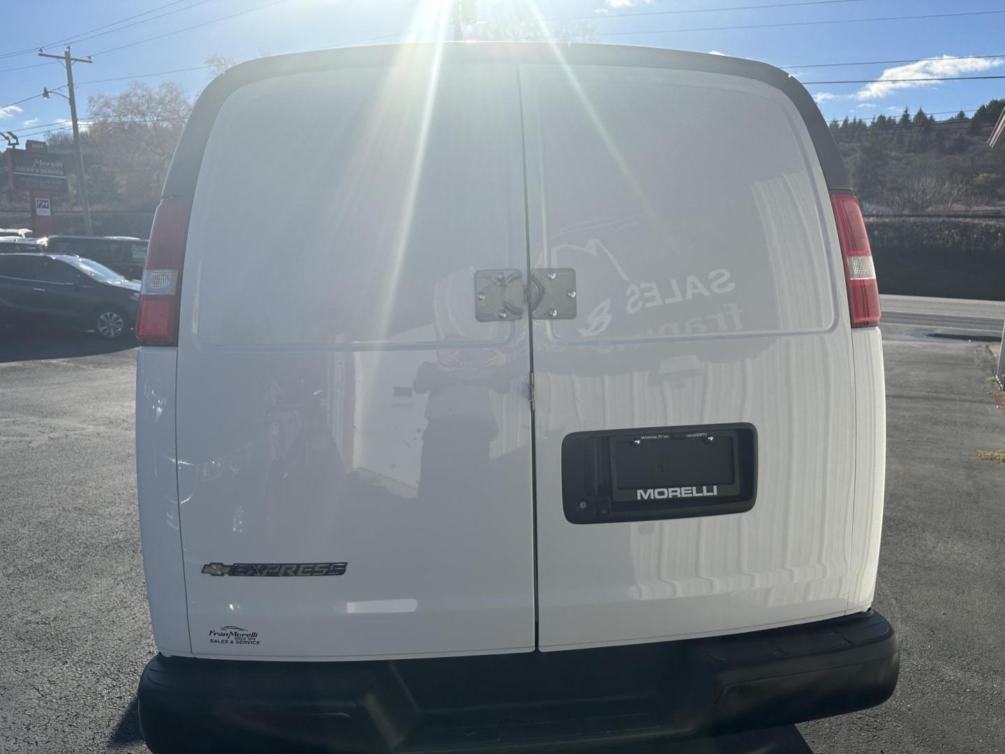 2018 White Chevrolet Express 2500 Cargo (1GCWGAFP1J1) with an 4.3L V6 engine, 6A transmission, located at 8464 Route 219, Brockway, PA, 15824, (814) 265-1330, 41.226871, -78.780518 - Must see 2018 Chev G2500 Cargo van with inside bins and racks. Air condition, power windows and locks, and much more. This van was well taken care of. Serviced up and ready to go. - Photo#8