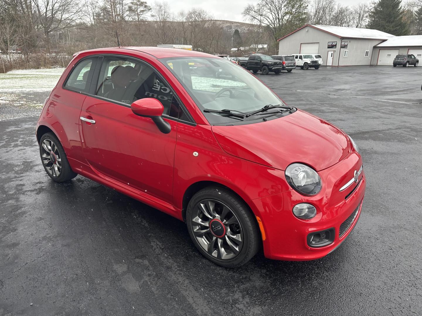 2017 Red Fiat 500 Pop (3C3CFFKR4HT) with an 1.4L L4 engine, located at 8464 Route 219, Brockway, PA, 15824, (814) 265-1330, 41.226871, -78.780518 - HARD TO FIND VEHICLE...AND WE HAVE THE RIGHT ONE. Stop in and check out this 2017 Fiat 500 HBack Pop with automatic transmission, air condition, power windows and locks, navigation, alloy wheels and ONLY 9400 miles...Yes only 9400 miles. This car is a local one owner in excellent shape, serviced and - Photo#14