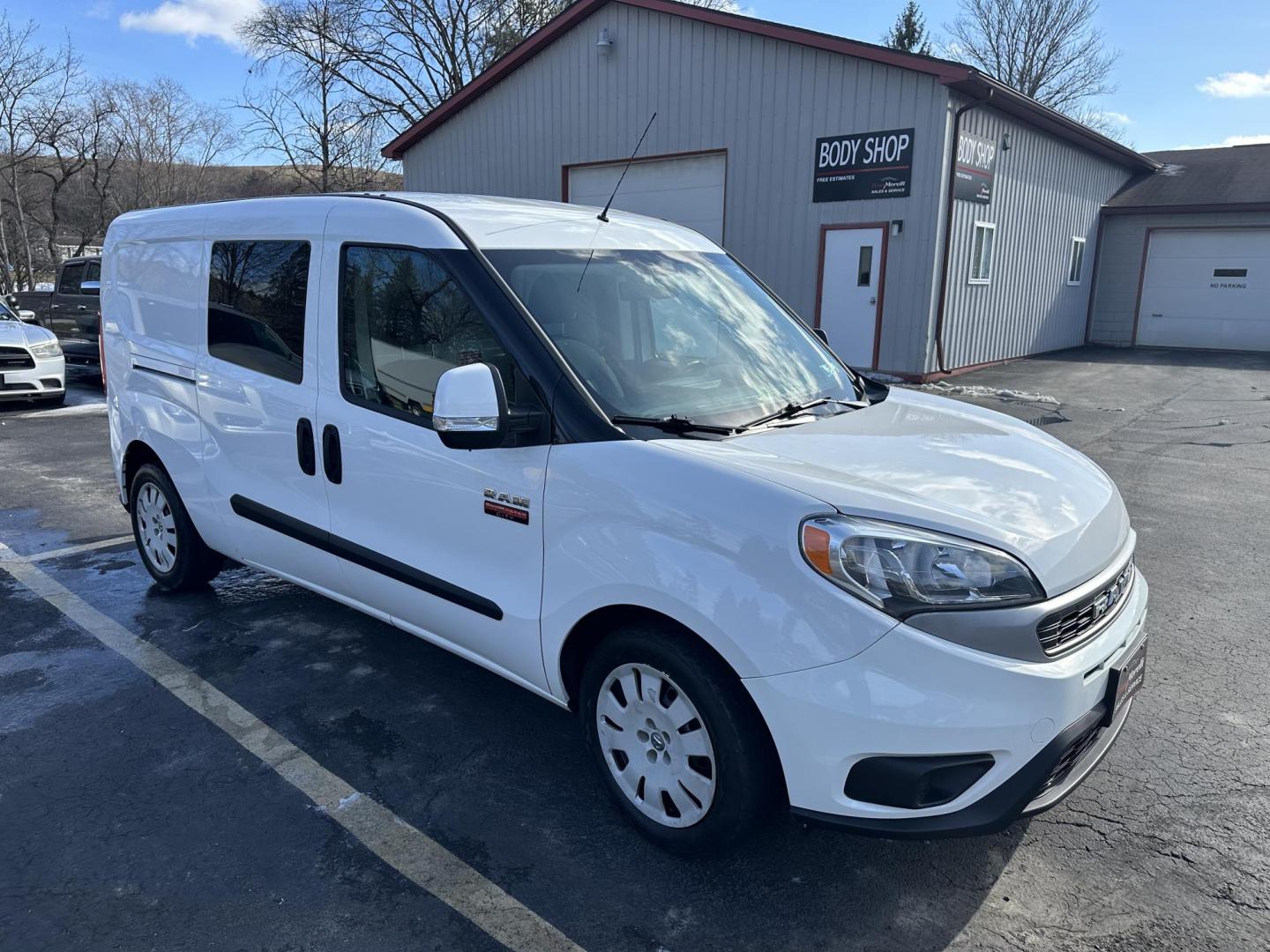 2019 White RAM ProMaster City Wagon SLT (ZFBHRFBB3K6) with an 2.4L L4 engine, 9A transmission, located at 8464 Route 219, Brockway, PA, 15824, (814) 265-1330, 41.226871, -78.780518 - Good looking 1-owner 2019 Ram Promaster City van well equipped and comes with rear sliding bins. This van is serviced up and priced to sell. Hurry in this one shouldn't last long. - Photo#11