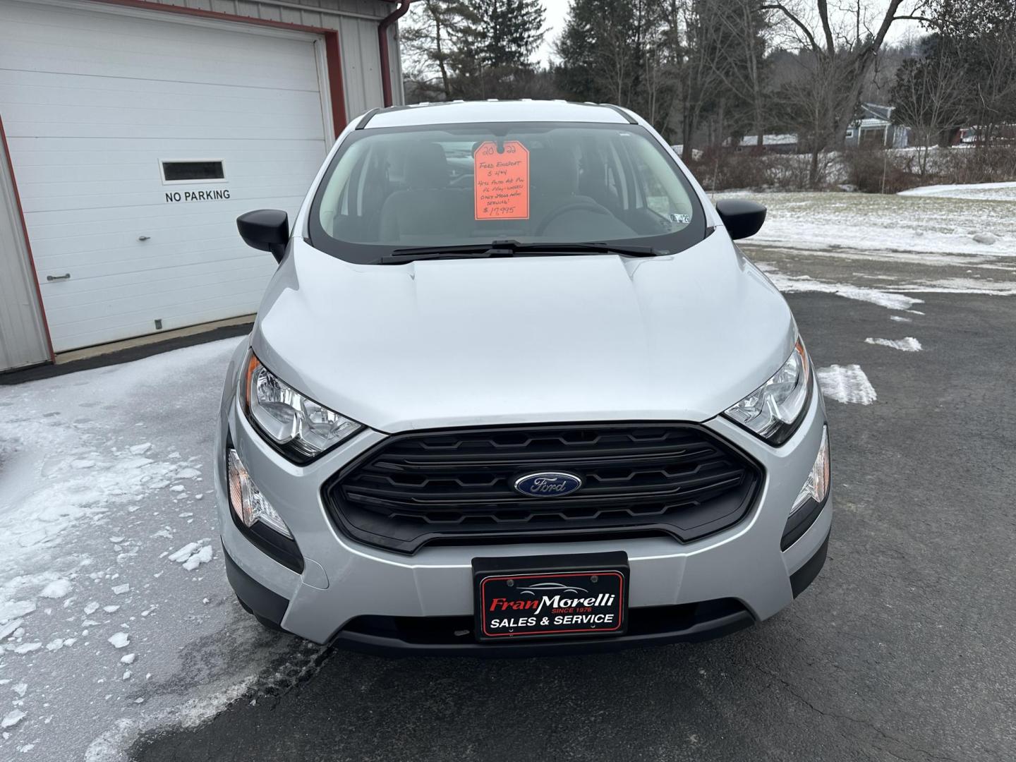 2022 Silver Ford EcoSport S AWD (MAJ6S3FL3NC) with an 2.0L L4 DOHC 16V engine, 6A transmission, located at 8464 Route 219, Brockway, PA, 15824, (814) 265-1330, 41.226871, -78.780518 - Very clean and well taken care of 2022 Ford Ecosport S 4wd with air condition, power windows and locks, factory alloy wheels and only 29000 miles. This Ford is serviced, Pa-Inspected and comes with factory warranty. Hurry in this one shouldn't last long at this price. - Photo#17