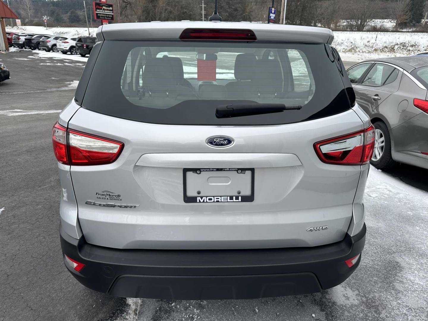 2022 Silver Ford EcoSport S AWD (MAJ6S3FL3NC) with an 2.0L L4 DOHC 16V engine, 6A transmission, located at 8464 Route 219, Brockway, PA, 15824, (814) 265-1330, 41.226871, -78.780518 - Very clean and well taken care of 2022 Ford Ecosport S 4wd with air condition, power windows and locks, factory alloy wheels and only 29000 miles. This Ford is serviced, Pa-Inspected and comes with factory warranty. Hurry in this one shouldn't last long at this price. - Photo#7