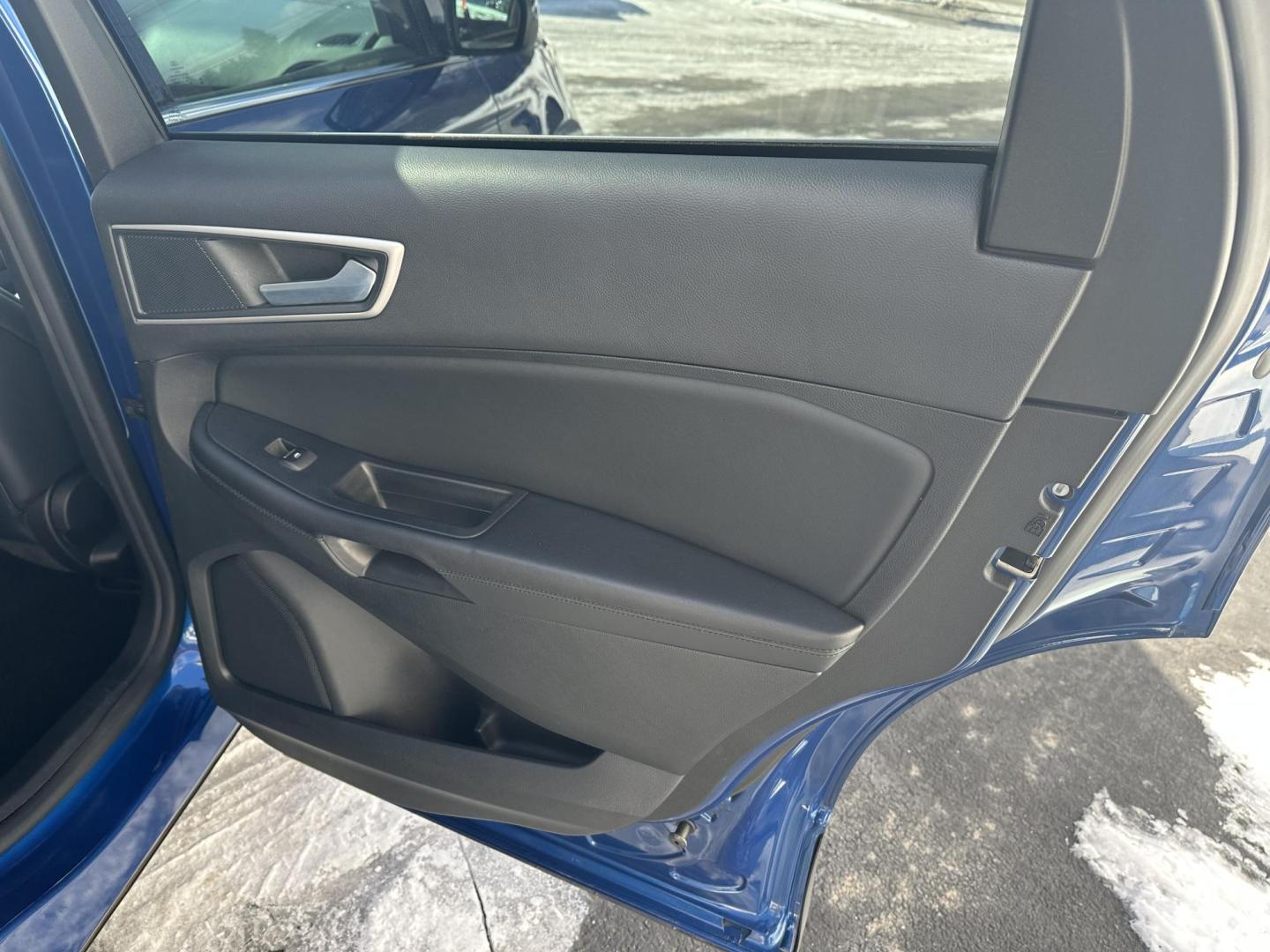 2022 Blue Ford Edge SEL AWD (2FMPK4J9XNB) with an 2.0L L4 DOHC 16V engine, 6A transmission, located at 8464 Route 219, Brockway, PA, 15824, (814) 265-1330, 41.226871, -78.780518 - Photo#13