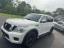2018 White Nissan Armada SV AWD (JN8AY2NC1J9) with an 5.6L V8 DOHC 32V engine, 7A transmission, located at 8464 Route 219, Brockway, PA, 15824, (814) 265-1330, 41.226871, -78.780518 - Sharp, well taken care of 2018 Nissan Armada Platinum AWD with V8 engine, leather interior, power/heated seats, sunroof, navigation, 3rd row seating with 7-passenger with rear a/c, running boards and much much more. Very clean and priced to sell. Call Darren on this sweet Nissan. - Photo#0