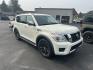 2018 White Nissan Armada SV AWD (JN8AY2NC1J9) with an 5.6L V8 DOHC 32V engine, 7A transmission, located at 8464 Route 219, Brockway, PA, 15824, (814) 265-1330, 41.226871, -78.780518 - Sharp, well taken care of 2018 Nissan Armada Platinum AWD with V8 engine, leather interior, power/heated seats, sunroof, navigation, 3rd row seating with 7-passenger with rear a/c, running boards and much much more. Very clean and priced to sell. Call Darren on this sweet Nissan. - Photo#7