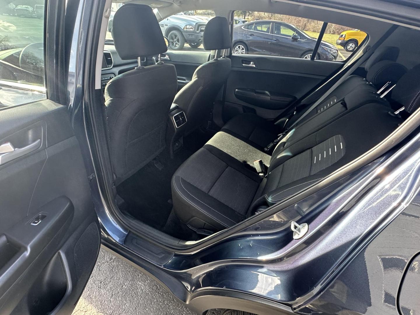 2021 Blue Kia Sportage LX AWD (KNDPMCAC7M7) with an 2.4L V6 DOHC 24V engine, 6A transmission, located at 8464 Route 219, Brockway, PA, 15824, (814) 265-1330, 41.226871, -78.780518 - Good looking 2021 Kia Sportage LX All Wheel Drive with 4 cylinder engine, air condition, power windows and locks, power/heated seats, alloy wheels and ONLY 31000 miles. This Kia suv is serviced and Pa-inspected. - Photo#7