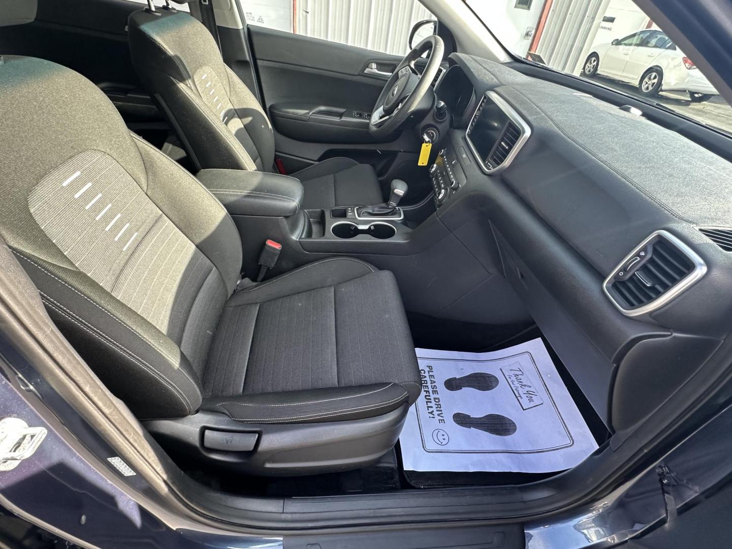 2021 Blue Kia Sportage LX AWD (KNDPMCAC7M7) with an 2.4L V6 DOHC 24V engine, 6A transmission, located at 8464 Route 219, Brockway, PA, 15824, (814) 265-1330, 41.226871, -78.780518 - Good looking 2021 Kia Sportage LX All Wheel Drive with 4 cylinder engine, air condition, power windows and locks, power/heated seats, alloy wheels and ONLY 31000 miles. This Kia suv is serviced and Pa-inspected. - Photo#14