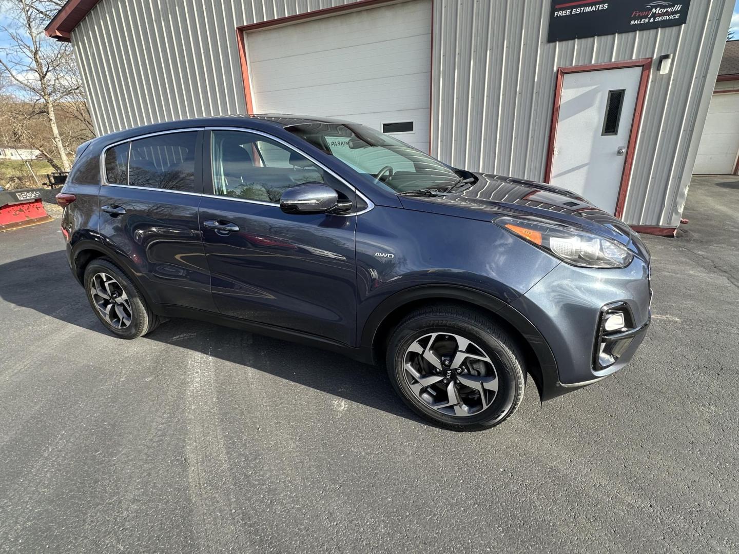 2021 Blue Kia Sportage LX AWD (KNDPMCAC7M7) with an 2.4L V6 DOHC 24V engine, 6A transmission, located at 8464 Route 219, Brockway, PA, 15824, (814) 265-1330, 41.226871, -78.780518 - Good looking 2021 Kia Sportage LX All Wheel Drive with 4 cylinder engine, air condition, power windows and locks, power/heated seats, alloy wheels and ONLY 31000 miles. This Kia suv is serviced and Pa-inspected. - Photo#17