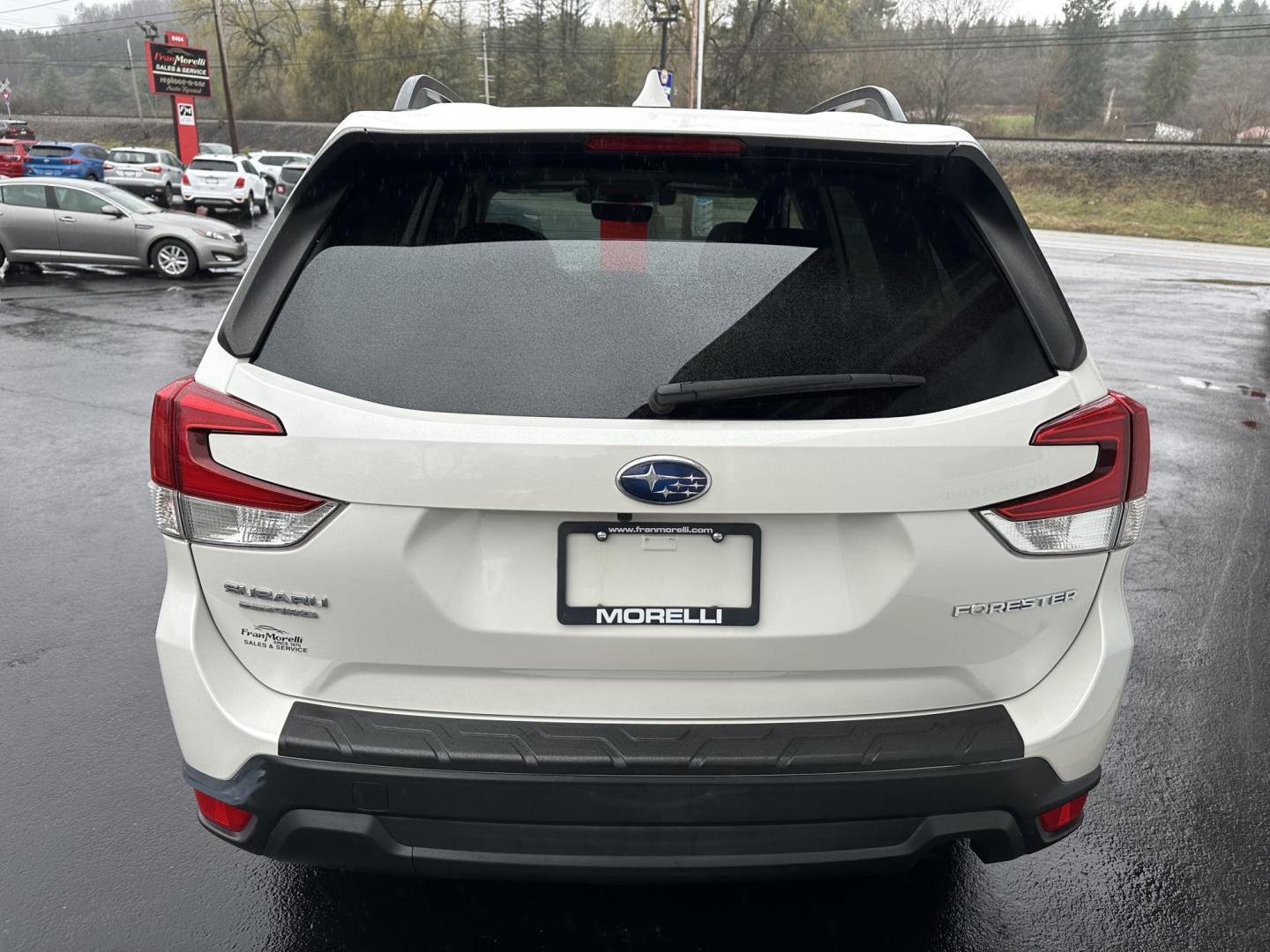 2019 White Subaru Forester Premium (JF2SKAGC9KH) with an 2.5L H4 SOHC 16V engine, CVT transmission, located at 8464 Route 219, Brockway, PA, 15824, (814) 265-1330, 41.226871, -78.780518 - Good looking 2019 Subaru Forester Premium package AWD with automatic transmission, air condition, power/heated front seats, pano roof, factory alloy wheels, and only 73000 miles. This pre owned Subaru is serviced up with new tires/brakes and comes with a warranty. Hurry in this won't last long. - Photo#11