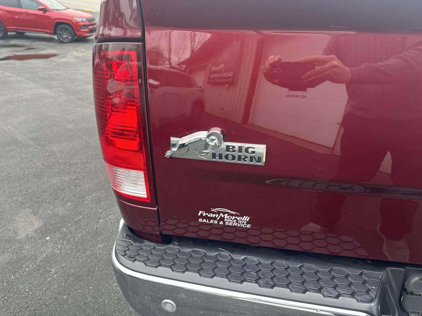 2017 Burgandy RAM 1500 SLT Crew Cab LWB 4WD (1C6RR7TTXHS) with an 5.7L V8 OHV 16V engine, 8A transmission, located at 8464 Route 219, Brockway, PA, 15824, (814) 265-1330, 41.226871, -78.780518 - Sharp looking pre owned 2017 Ram 1500 Crew Cab Big Horn 4x4 with Hemi motor, air condition, power windows and locks, 20's, hitch and much more. Low miles, serviced, and comes with a warranty. Priced to sell, hurry in this one won't last long. - Photo#11