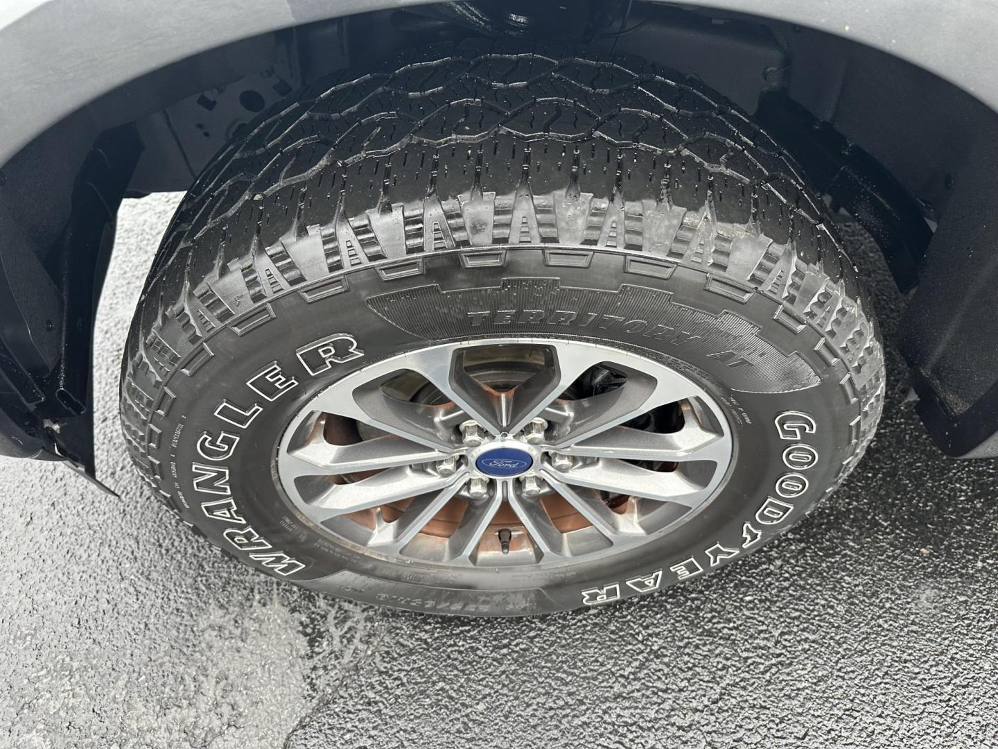2018 Gray Ford F-150 XLT SuperCrew 6.5-ft. Bed 4WD (1FTEW1EP6JK) with an 2.7L V6 DOHC 24V engine, 6A transmission, located at 8464 Route 219, Brockway, PA, 15824, (814) 265-1330, 41.226871, -78.780518 - Must see sharp, clean, well taken care of 2018 Ford F150 Crew Cab XLT 4x4 with Sport package, air condition, power windows and locks, power/heated front seats, Navigation, factory alloy wheels, bed liner, factory hitch, power rear sliding window and ONLY 48000 miles. This Ford truck is serviced, Pa- - Photo#1